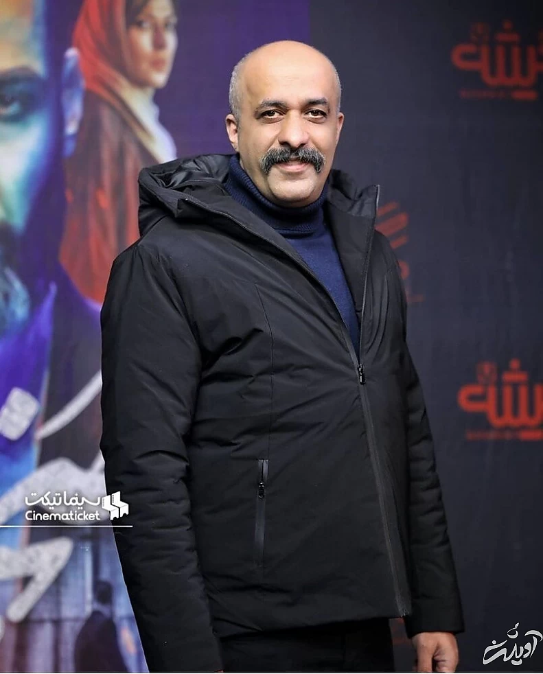 عکس | هوتن شکیبا و بهرام افشاری روی فرش قرمز